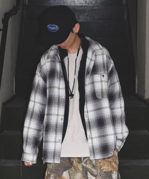 Anachronorm（アナクロノーム） シャツ 「ANACHRONORM」OMBRE CHECK