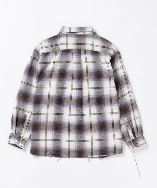 Anachronorm（アナクロノーム） シャツ 「ANACHRONORM」OMBRE CHECK