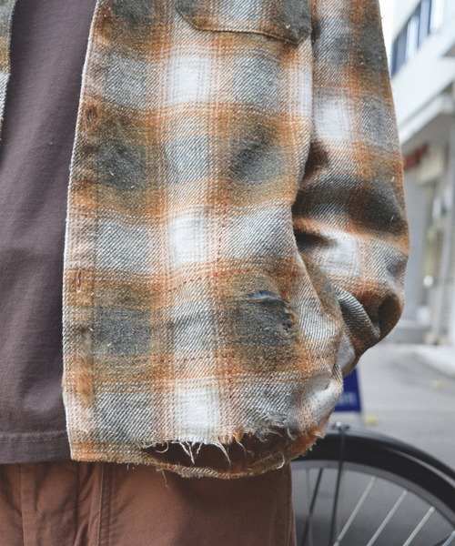 Anachronorm（アナクロノーム） シャツ 「ANACHRONORM」OMBRE CHECK