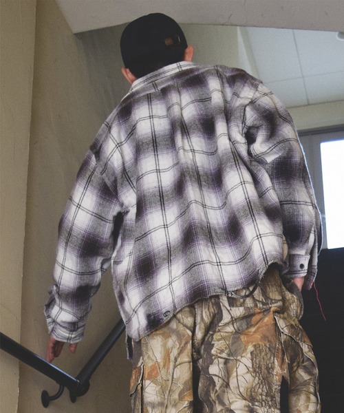 Anachronorm（アナクロノーム） シャツ 「ANACHRONORM」OMBRE CHECK