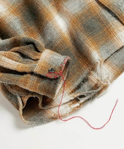 Anachronorm（アナクロノーム） シャツ 「ANACHRONORM」OMBRE CHECK