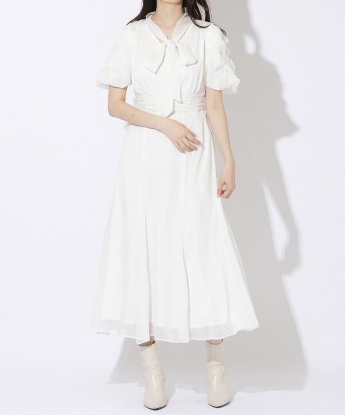 「WILLSELECTION」 半袖ワンピース MEDIUM ブラック系その他 レディース_画像2