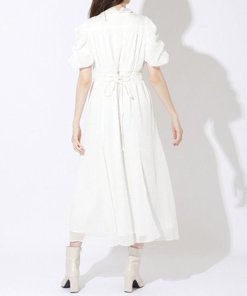 「WILLSELECTION」 半袖ワンピース MEDIUM ブラック系その他 レディース_画像4