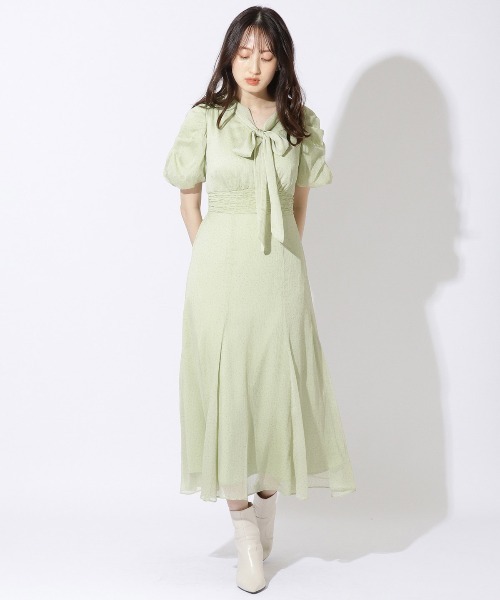 「WILLSELECTION」 半袖ワンピース MEDIUM ブラック系その他 レディース_画像8