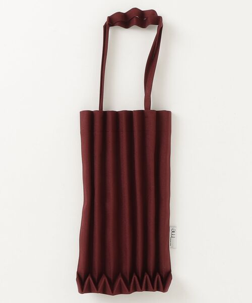 バッグ me me ISSEY MIYAKE 「me by MIYAKE」 ハンドバッグ - ブラウン