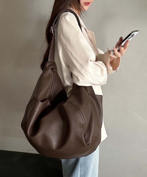 WEGO（ウィゴー） ショルダーバッグ バッグ WEGO/タックポケットBIG