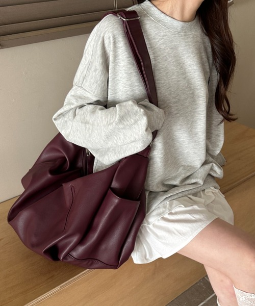 WEGO（ウィゴー） ショルダーバッグ バッグ WEGO/タックポケットBIG
