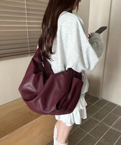 WEGO（ウィゴー） ショルダーバッグ バッグ WEGO/タックポケットBIG