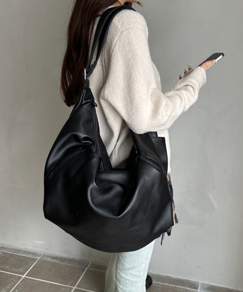 WEGO（ウィゴー） ショルダーバッグ バッグ WEGO/タックポケットBIG