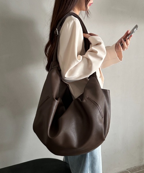 WEGO（ウィゴー） ショルダーバッグ バッグ WEGO/タックポケットBIG