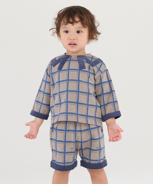 セットアップ 「日本限定復刻セットアップ」リボンチェックカラー長袖