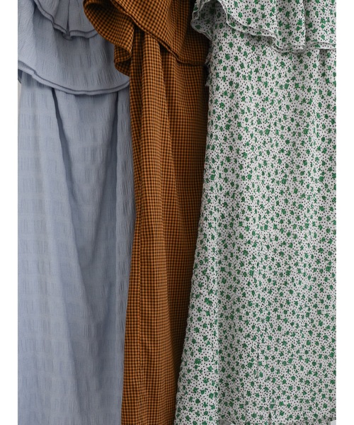 「Katrin TOKYO」 ノースリーブワンピース X-SMALL オレンジ レディース_画像3