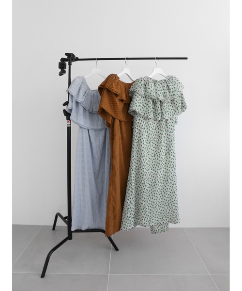 「Katrin TOKYO」 ノースリーブワンピース X-SMALL オレンジ レディース_画像5