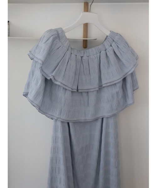 「Katrin TOKYO」 ノースリーブワンピース X-SMALL オレンジ レディース_画像8