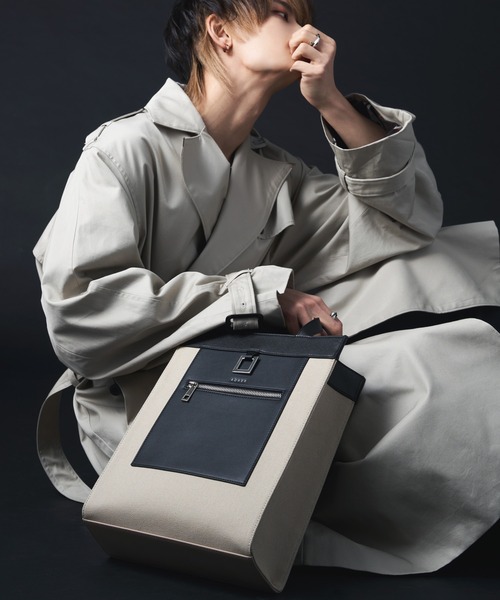 「ADRER」 2WAYバッグ FREE ブラック メンズの画像3