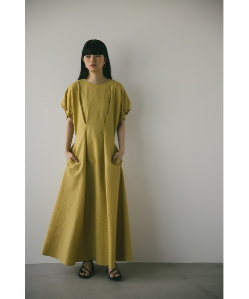 「STYLEMIXER」 半袖ワンピース MEDIUM ブラック レディース_画像2