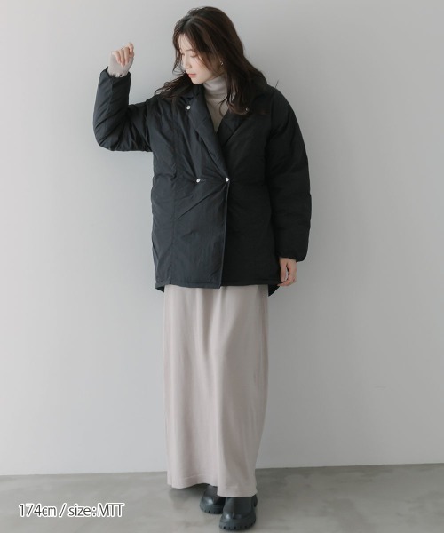 slattgir（スラットジール） ダッフルコート コート 高身長 ブライト