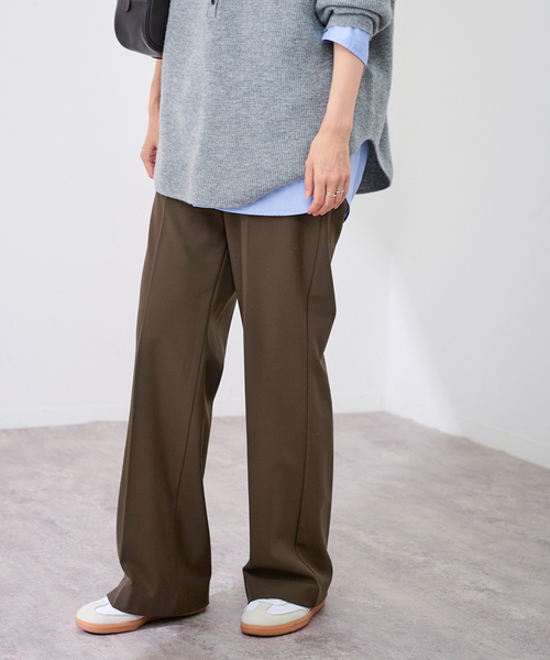 FRAMeWORK（フレームワーク） スラックス パンツ 「追加」裏起毛フレア