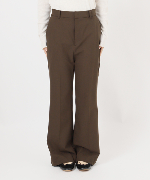 FRAMeWORK（フレームワーク） スラックス パンツ 「追加」裏起毛フレア