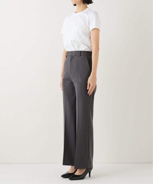 【新品タグ付き】FRAMeWORK 裏起毛フレアパンツ 　36 グレー FRAMeWORK - 裏起毛フレアパンツ グレーの通販 by おすず｜フレーム