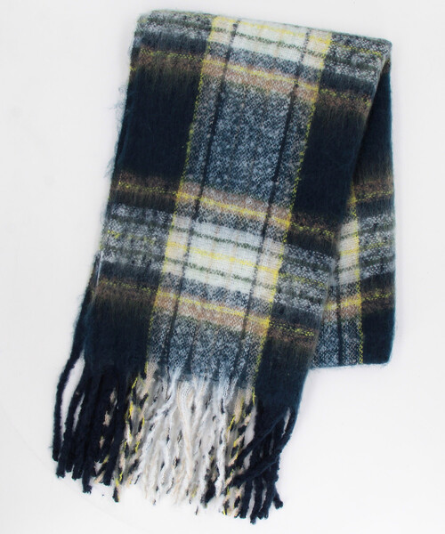 FREAK'S STORE（フリークスストア） マフラー チェック柄 ボリューム