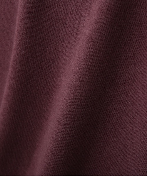 「PROPORTION BODY DRESSING」 長袖ニット MEDIUM ボルドー レディース_画像9