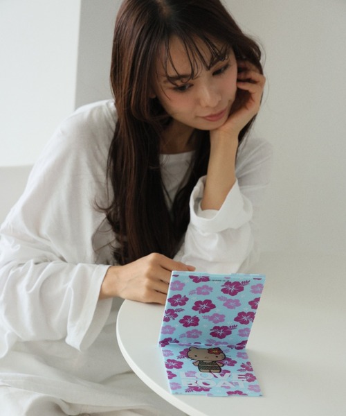 ラブボート コンパクトミラー LOVEBOAT×KITTY スクエアミラー