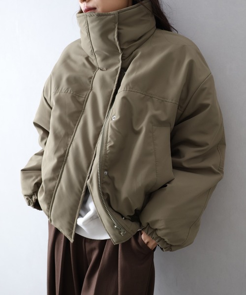 SpRay（スプレイ） ダウンコート ダウンジャケット スタンドZIP