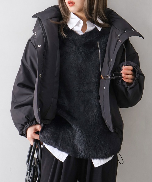 SpRay（スプレイ） ダウンコート ダウンジャケット スタンドZIP