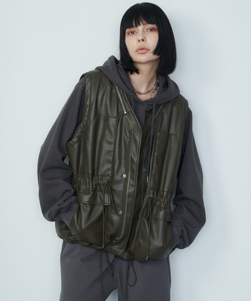 AIVER（アイバー） レザージャケット LARGE ブラック メンズ