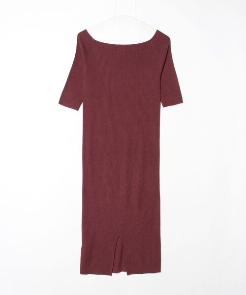 「LIMITLESS LUXURY」 ニットワンピース - パープル レディース_画像2