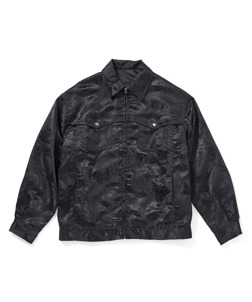 「JUNRED」 ブルゾン S ブラック メンズ_画像2