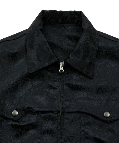 「JUNRED」 ブルゾン S ブラック メンズ_画像4