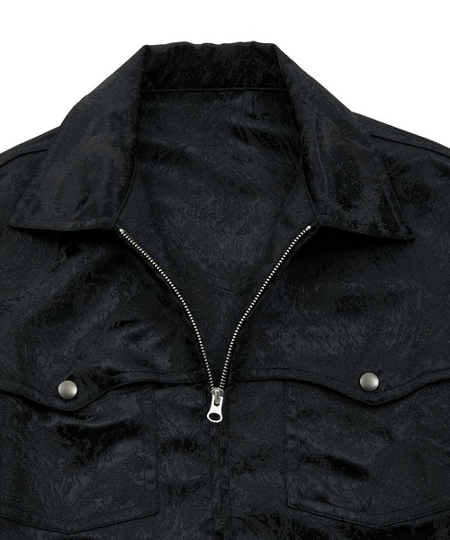 「JUNRED」 ブルゾン S ブラック メンズ_画像5