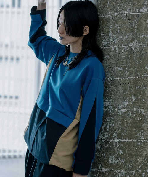 MARECHAL TERRE トップス　新品未使用 MARECHAL TERRE（マルシャルテル） tシャツ レイヤードデザイン