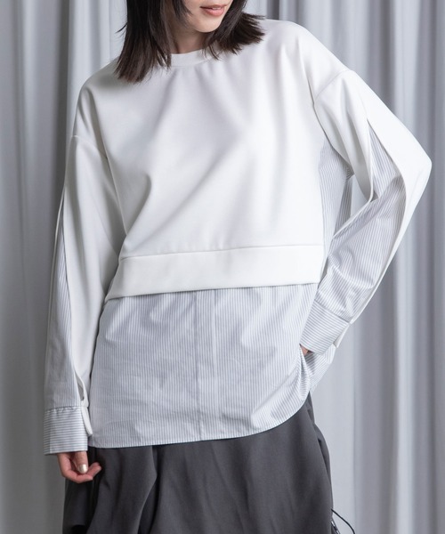 MARECHAL TERRE（マルシャルテル） tシャツ レイヤードデザイン