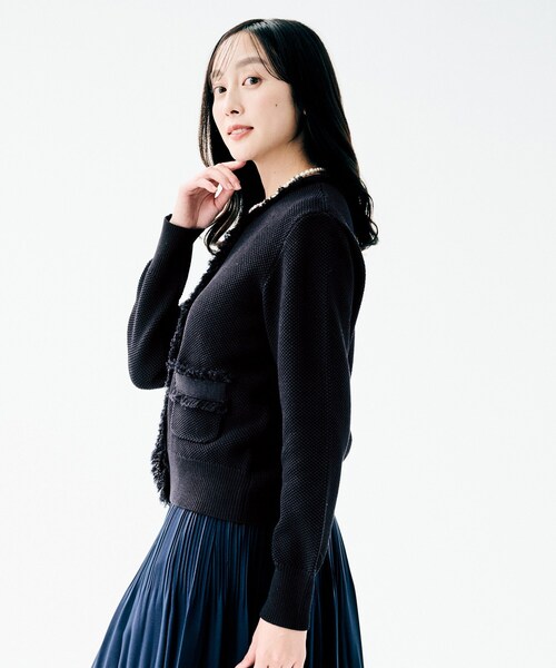 UNTITLED（アンタイトル） カーディガン 入学式 卒業式 「洗える