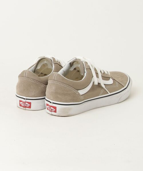 「VANS」 ローカットスニーカー 28cm ベージュ メンズ_画像2