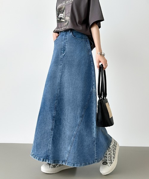 COCOMOMO デニムスカート : ZOZOTOWN Yahoo!店 - 通販 - Yahoo