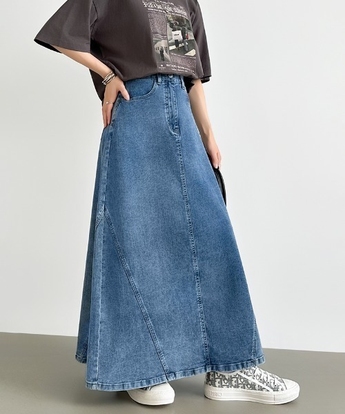 COCOMOMO デニムスカート : ZOZOTOWN Yahoo!店 - 通販 - Yahoo