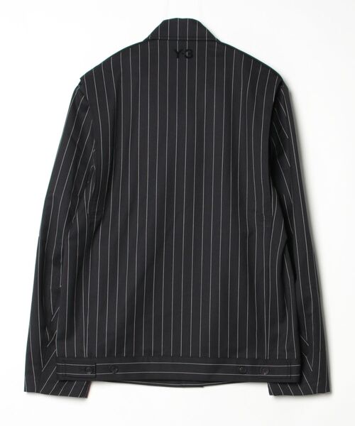 ブルゾン アウター Y-3 PINSTRIPE REFINED WOOL UT BLOUSON メンズの画像