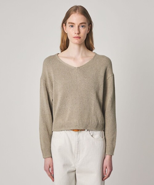 タ*ン様 Steven Alan¥22,000 24ss コットン シルク チェ STEVEN ALAN（スティーブンアラン） ニット セーター 「Steven Alan