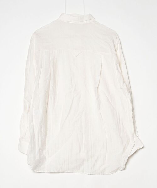 「DouDou」 長袖シャツ FREE アイボリー レディース_画像2