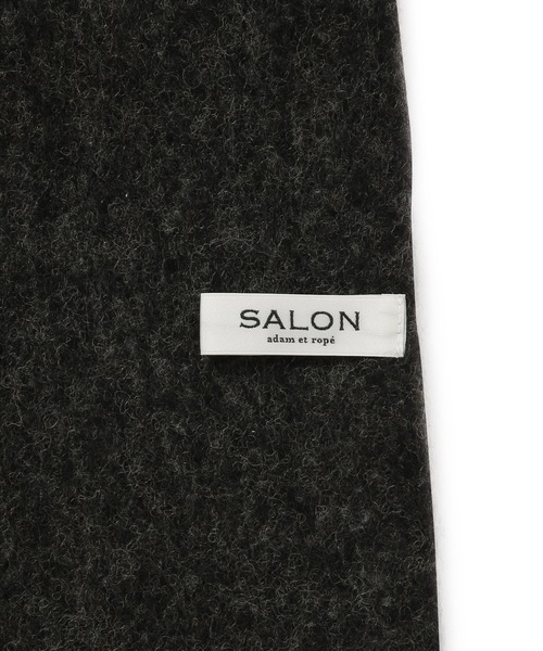 「SALON adam et rope'」 マフラー FREE クリーム レディース_画像3
