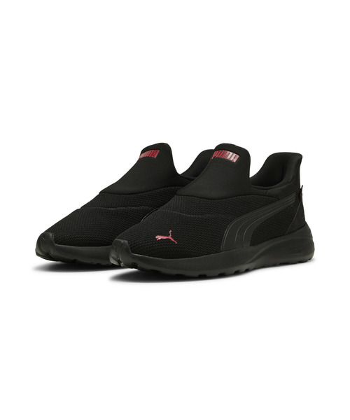 「PUMA」 スリッポン 24.5cm ブラック メンズ_画像2
