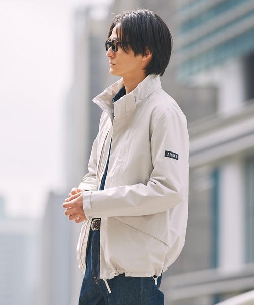 マウンテンパーカー ウインドブレーカー GORE-TEX 防風 防水 透湿 ゴアテックス 2レイヤー ジャケット RP フード取り外し可 メンズの画像
