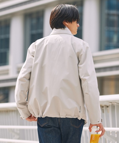 マウンテンパーカー ウインドブレーカー GORE-TEX 防風 防水 透湿 ゴアテックス 2レイヤー ジャケット RP フード取り外し可 メンズの画像