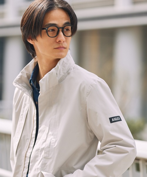 マウンテンパーカー ウインドブレーカー GORE-TEX 防風 防水 透湿 ゴアテックス 2レイヤー ジャケット RP フード取り外し可 メンズの画像
