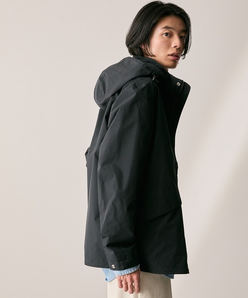 マウンテンパーカー ウインドブレーカー GORE-TEX 防風 防水 透湿 ゴアテックス 2レイヤー ジャケット RP フード取り外し可 メンズの画像