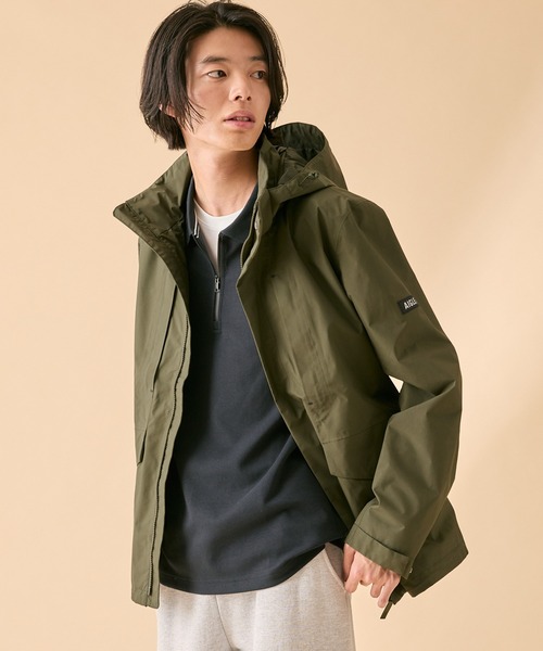 マウンテンパーカー ウインドブレーカー GORE-TEX 防風 防水 透湿 ゴアテックス 2レイヤー ジャケット RP フード取り外し可 メンズの画像